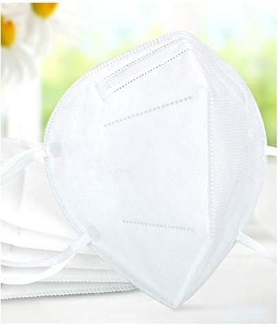 LANGSTAR N95 Face Mask high Filtration Barrier Against Virus, Dust, Pollen, Bacteria, Allergies, Paint, Breathable Respirator Mask with Soft Lining and Earloops MAS