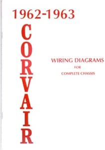 Amazon.com: 1962 1963 CHEVROLET CORVAIR Wiring Diagrams Schematics