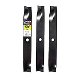 Maxpower 561381B 3 High Lift Blade Set for 50'' Cut