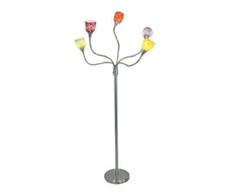 Lumisource MEDUSA FLR SPCK 5 Light Floor Lamp, Brushed Metal - - Amazon.com