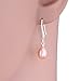 8-9mm Culturaled Natural Pink Freshwater Pearl Earring For Women Dangling Earrings