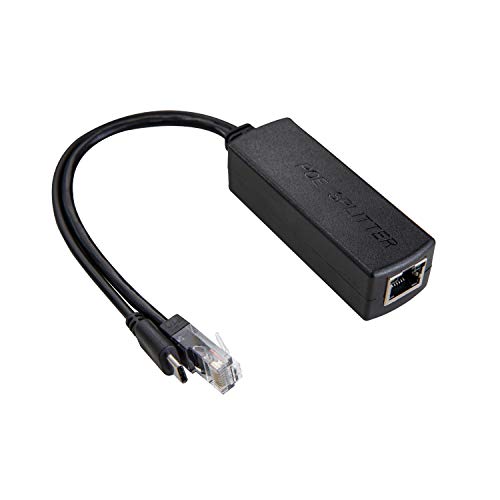 UCTRONICS PoE Splitter USB-C 5V - Active PoE to