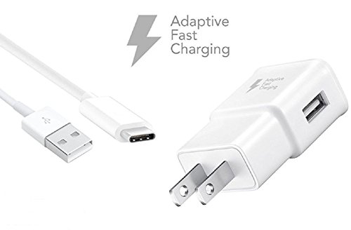 OEM Samsung Home Wall Charger for Galaxy S8/S8+ Note 8 - White EP-TA20JWE / EP-DN930CWE- Bulk Packaging