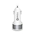 Quick Charge 3.0, iKits 30W Dual USB Car Charger Adapter, Rapid Charger 5V/2.4A+QC3.0 for Samsung Galaxy S7/S6/Edge/Plus/Note7/ 5/4, HTC, LG, iPhone 7/iPad Pro/Air 2/mini etc. + 4ft Mico USB Cable