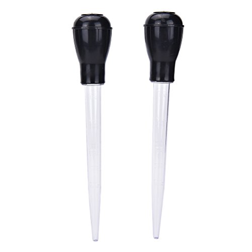 Yiphates 2 Pcs 11-Inch Turkey baster with Rubber Bulb - Thumbnail 5