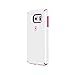 Speck Products CandyShell Case for Samsung Galaxy S6 - Carrying Case - Frustration-Free Packaging - White/Raspberry Pink
