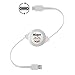 Miger (3Ft/0.8 Meters) Type-C Adapter with Sync and Retractable Cable Chargers for Apple MacBook 12