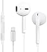 IPhone 8 earbuds, Earphones Lightning Headphones, Onlier Lightning Earphones Built in Microphone and Volume Control,Suitable for Apple iPhone X / 7/7 Plus 8/8 Plus (Bluetooth Connectivity)