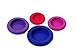 Farberware Huggers Reusable Silicone Food Savers, Set of 4, Berry