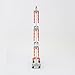 Foldable, Rolling, Stainless Steel Rods & Compact Storage Laundry Clothes Drying Rack System, Made-in-Korea, Premium Size
