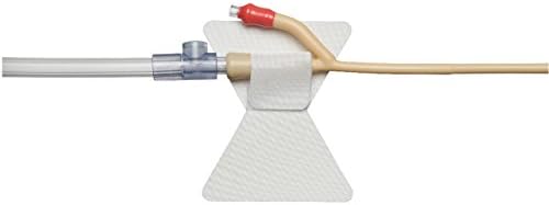 ViDava Tube Holder Qty Box of 50 - Foley Securement Device with Velcro release tab for re-securing the tube without removing the device. Fits most size catheters. Made in America!