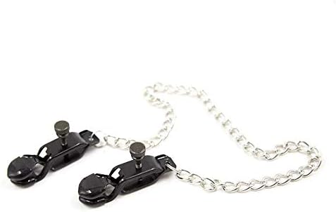 Massage Tool with Clamps Non Piercings Chain Body