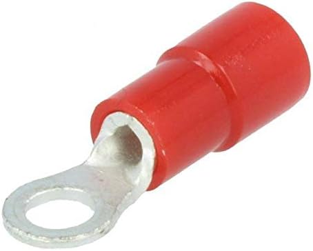 10x TMEV1.25-3 Ring Terminal M3 Ø3.2mm 0.3÷1.65mm2 Crimped for Cable NICHIFU