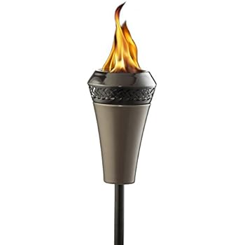 TIKI Brand 66-Inch Island King Large Flame Torch, Gunmetal Finish