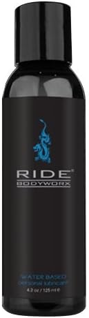 Dude Lube Ride Body Worx, Water Based Lubricant, 4.2 Ounce