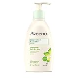 Aveeno Positively Radiant Body Lotion 12 Ounce Pump (354ml)