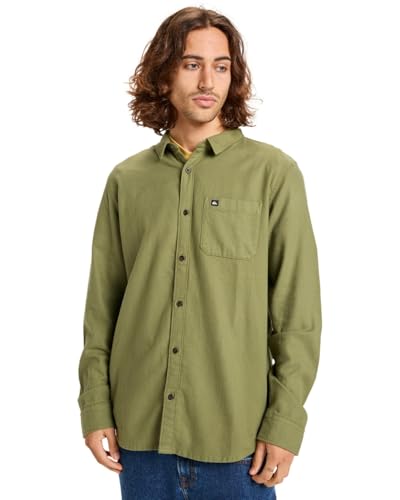 Quiksilver Maglione Motherfly Solid LS Shirt Verde S