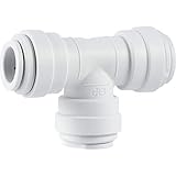 JG Speedfit PP0208WP Union Tee, 1/4"