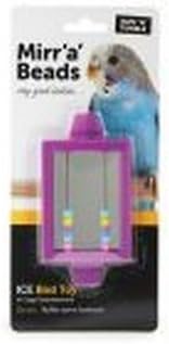 Sharples Ruff N Tumble Mirr A Beads Bird Toy