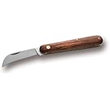 Antonini Professional Hawksbill Grafting Knife Wood Handle 65mm