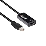 Club 3D CAC-1180 Mini DisplayPort 1.4 to HDMI 2.0B HDR Adapter Supports 4096X2160@60Hz High Dynamic Range