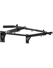 JX FITNESS Barra di Trazione Muro Sbarra Trazioni Multifunzione Pull Up Bar, 3 Occhielli per TRX e Sacca da Box, Barra Fitness
