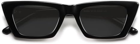 VANLINKER Polarized Trendy Small Skinny Square Cat Eye Sunglasses