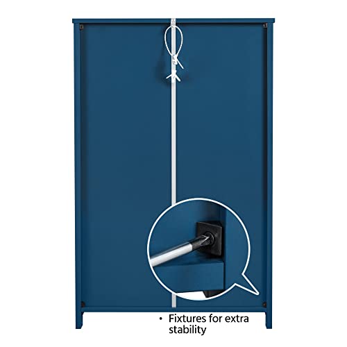 Yaheetech Bathroom Floor Free Standing Wooden Storage