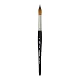 Princeton Elite NextGen Artist Brush, Series 4850 Synthetic Kolinsky Sable for Watercolor, Round, Size 16