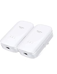 TP Link AV600 Nano Powerline   Kit de iniciación de adaptador Ethernet, velocidad Powerline (reacondicionado certificado)