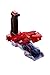 Screechers Wild Screecher Speed Launcher Flipping Morphing Toy Car Vehicle, 10'' X 5, Red