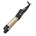 BERTA 2 in 1 Professional Hair Iron,hair straightener&curler dual voltage for travel Ceramic Flat Iron and Curling Iron (Gold)