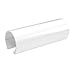 FORMUFIT P114CLP-WH-4x10 PipeClamp PVC Material Clamp, Furniture Grade, 1-1/4