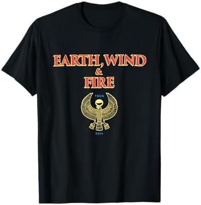 EARTH WIND & FIRE ライブTシャツ Amazon.com: Earth Wind & Fire Men's Let's Groove (Back Print) Slim