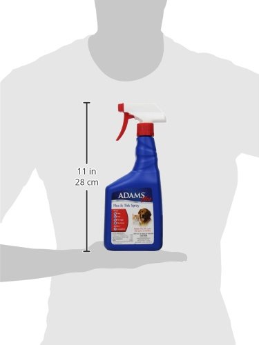 Adams Plus Flea and Tick Spray for Cats and Dogs, 32 Oz