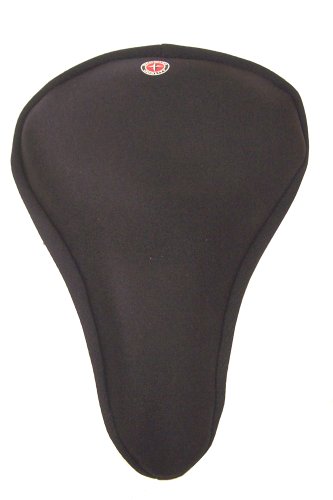 SchwinnComfort Bike Sport Seat Cover, Double Gel Padding, Fits Most Seats for Standard or Indoor Bikes