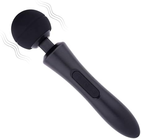 Powerful Wand Massager Handheld Cordless Rechargeable Body Massager Electric Full Body Personal Therapy Massager for Muscles Handheld Deep Tissue Back Relax