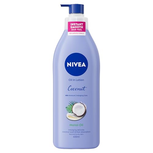 NIVEA Coconut and Monoi Oil Body Moisturiser, 400 ml