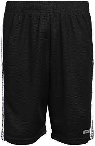 Hind Boys 4-Piece Shirt and Shorts Athletic Outfit Set, Red/Heather Grey, Size 10'