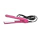Yoyorule Mini Travel Woman Ceramic Portable Ceramic Hair Straightener (Pink)