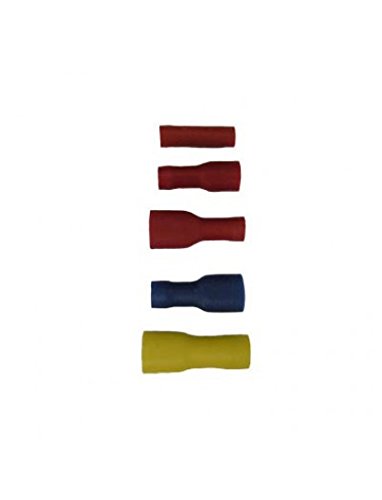 Tecniks 9.5mm Fully Insulated Terminals - Yellow