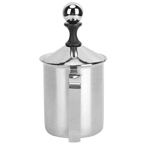 Gedourain Miscelatore per Il Latte, Impugnatura Comoda Montalatte per caffè Resistente all'Usura Montalatte Manuale… - immagine 8