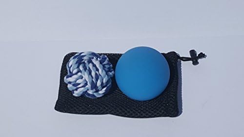 Virtually Indestructible dog ball and Cotton Knot Rope Bundle. for the ones who love Dogs and cats