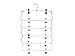 Quality Foldable 6 Tier Skirt Pants Cloth Hanger Heavy Duty Metal (1)