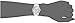 Akribos XXIV Women's AK880 Round Mother of Pearl Mosaic Dial Three Hand Quartz Bracelet Watch (Silver)