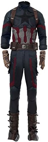 Mens Captain Cosplay Costume Halloween Adult Super Outfits