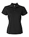 adidas Ladies' Climalite Basic Piqué Performance Polo (Black) (Medium)