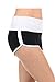 Athletic Curves Trimming Hot Yoga Workout Shorts: Workout Exercise Running Walking Track Dance Jogging Tight BLK/White M
