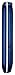 LG Xpression C410 QWERTY Keyboard Slider Cellphone GSM Unlocked - Bulk Packaging - Blue