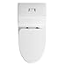 WOODBRIDGE T-0019 Cotton toilet | Modern Design, One Piece, Dual Flush | White